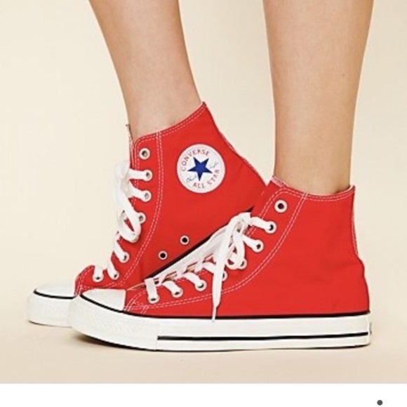 Converse Shoes - Converse Chuck Taylor All Star High Tops Red 9